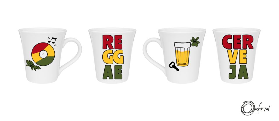 Canecas oxford reggae breja