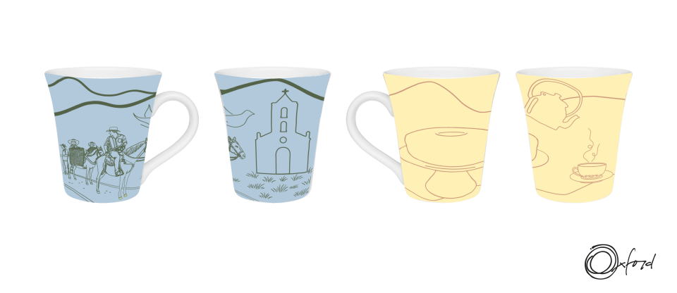 Arte concurso oxford canecas