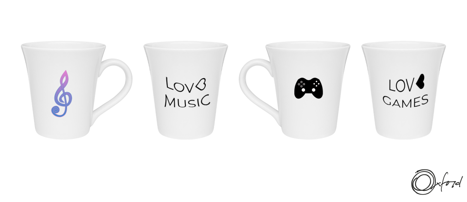 Caneca a e caneca b