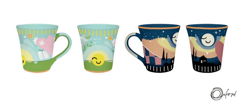 Mockup canecas ester